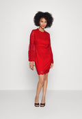 WAL G PETITE DETAIL MINI DRESS
