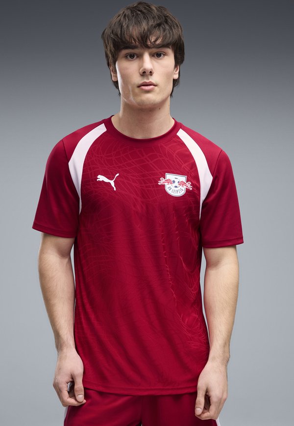 Puma RB LEIPZIG TRAININGSTRIKOT - Club wear - dark crimson- white