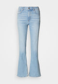 TROUSERS HIGH WAIST REGULAR LENGTH SLITS AT HEM Media 1