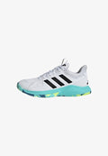 adidas Performance ADIDAS PERFORMANCE COURT FLIGHT SHOES - Volleyball shoes - cloud white   core black   flash aqua