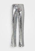 SILVER SEQUIN TROUSERS - Gina Tricot - View 1