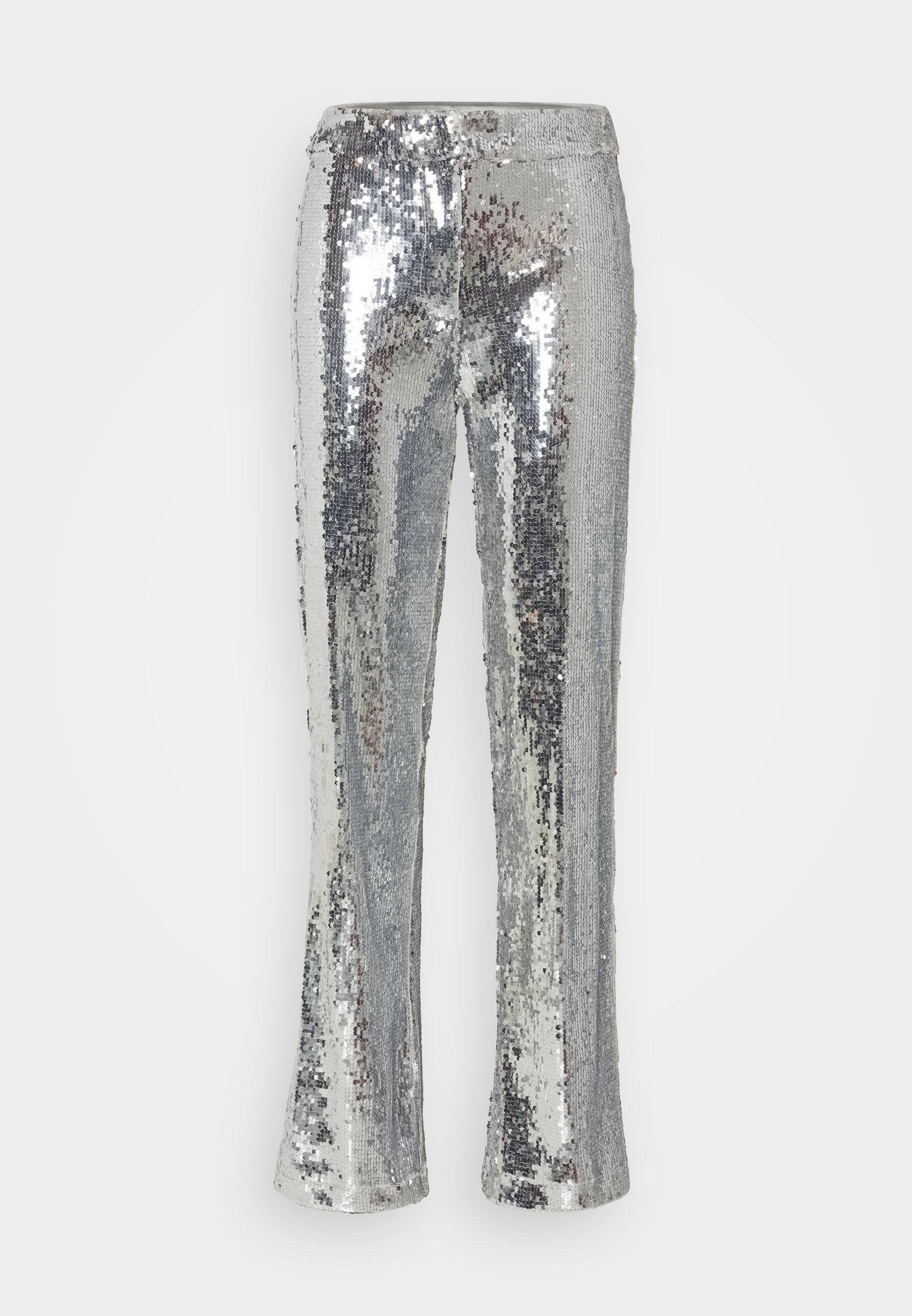 SILVER SEQUIN TROUSERS - Gina Tricot - View 1
