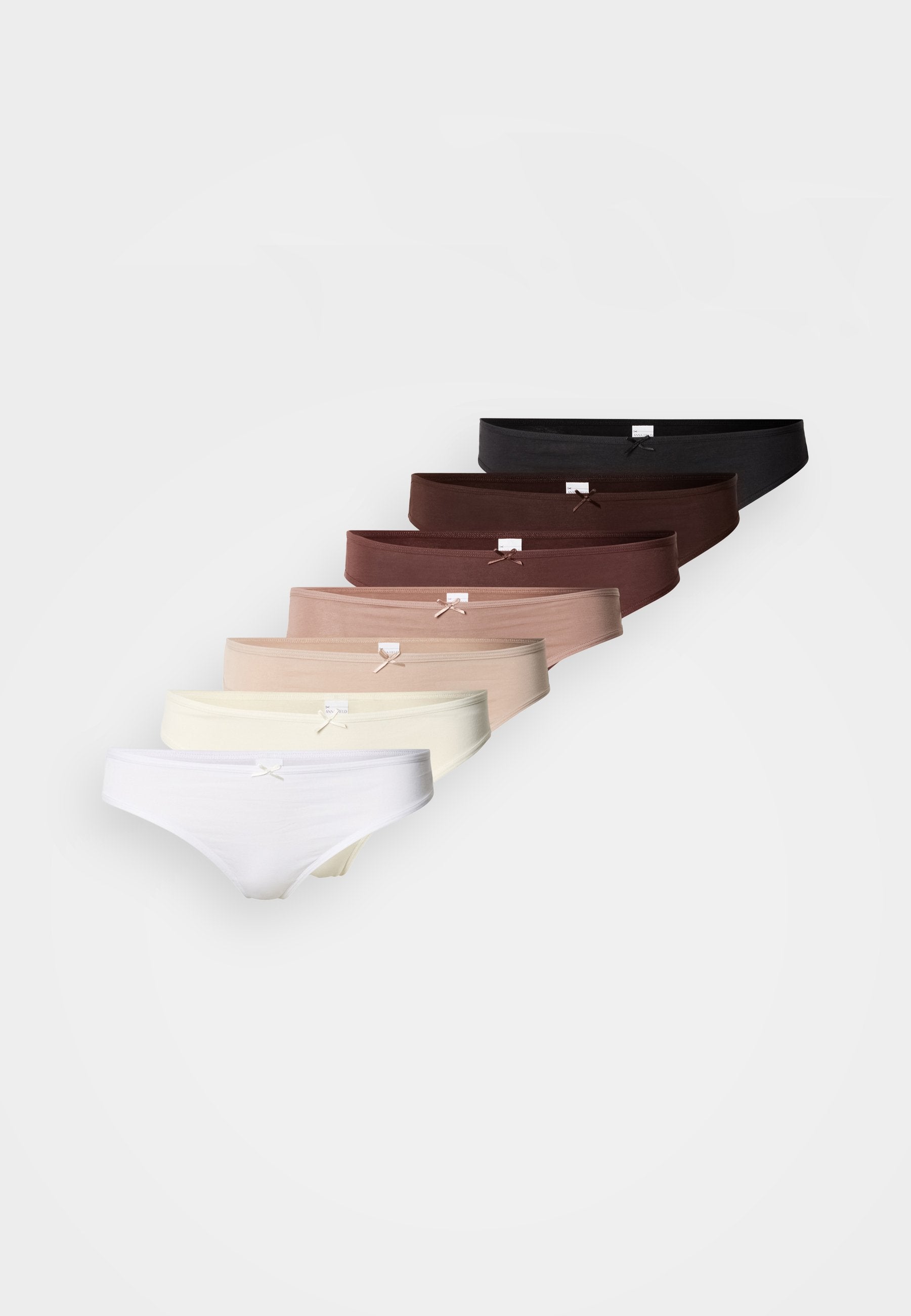 Anna Field 7 PACK CORE COTTON THONG