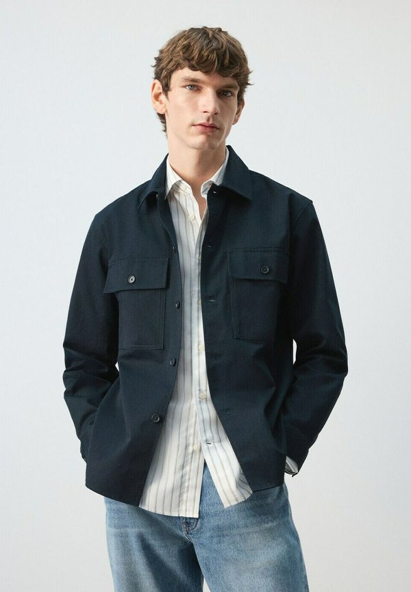 Mango Summer jacket - dark blue