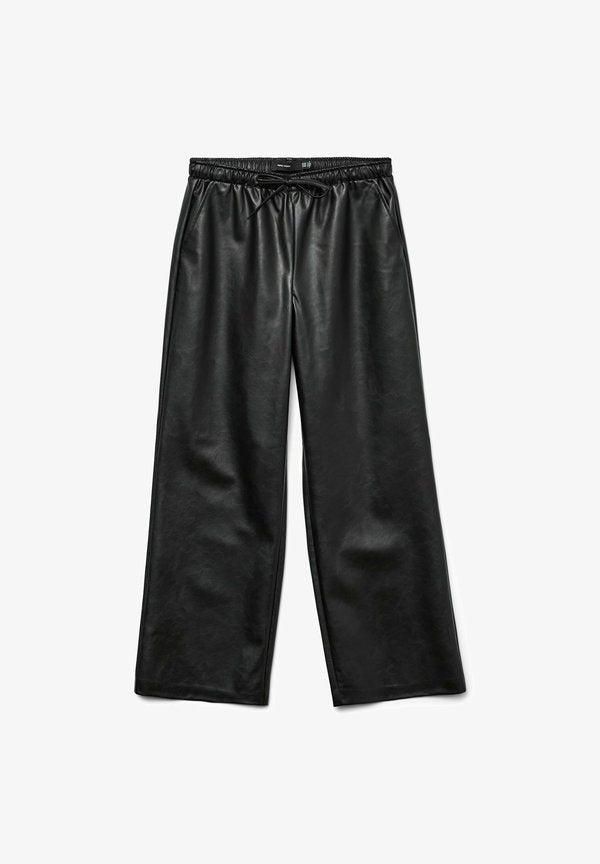 Vero Moda VMKANANDA Low waist - Trousers - black