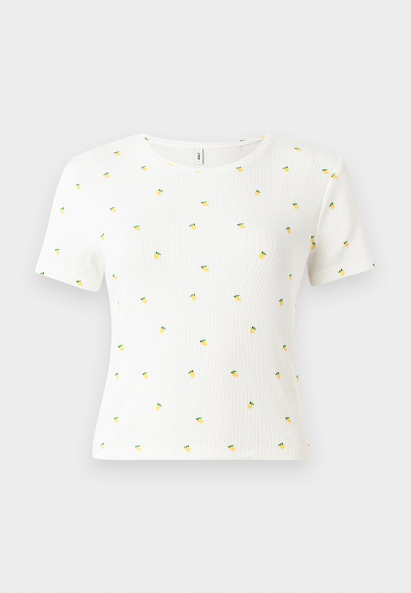 ONLY ONLFENJA - Print T-shirt - cloud dancer