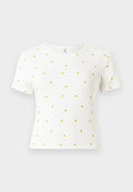 ONLY ONLFENJA - Print T-shirt - cloud dancer