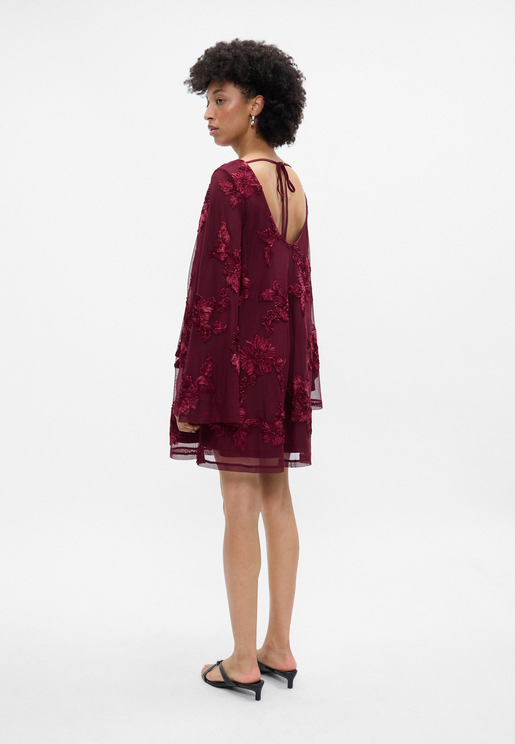 Gina Tricot WIDE FLOWY MINI DRESS