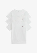 Tommy Hilfiger SIGNATURE CTN ESS 3PACK SS TEE - Undershirt - white white white