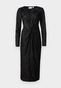 VILA VIROSEA O NECK MIDI DRESS
