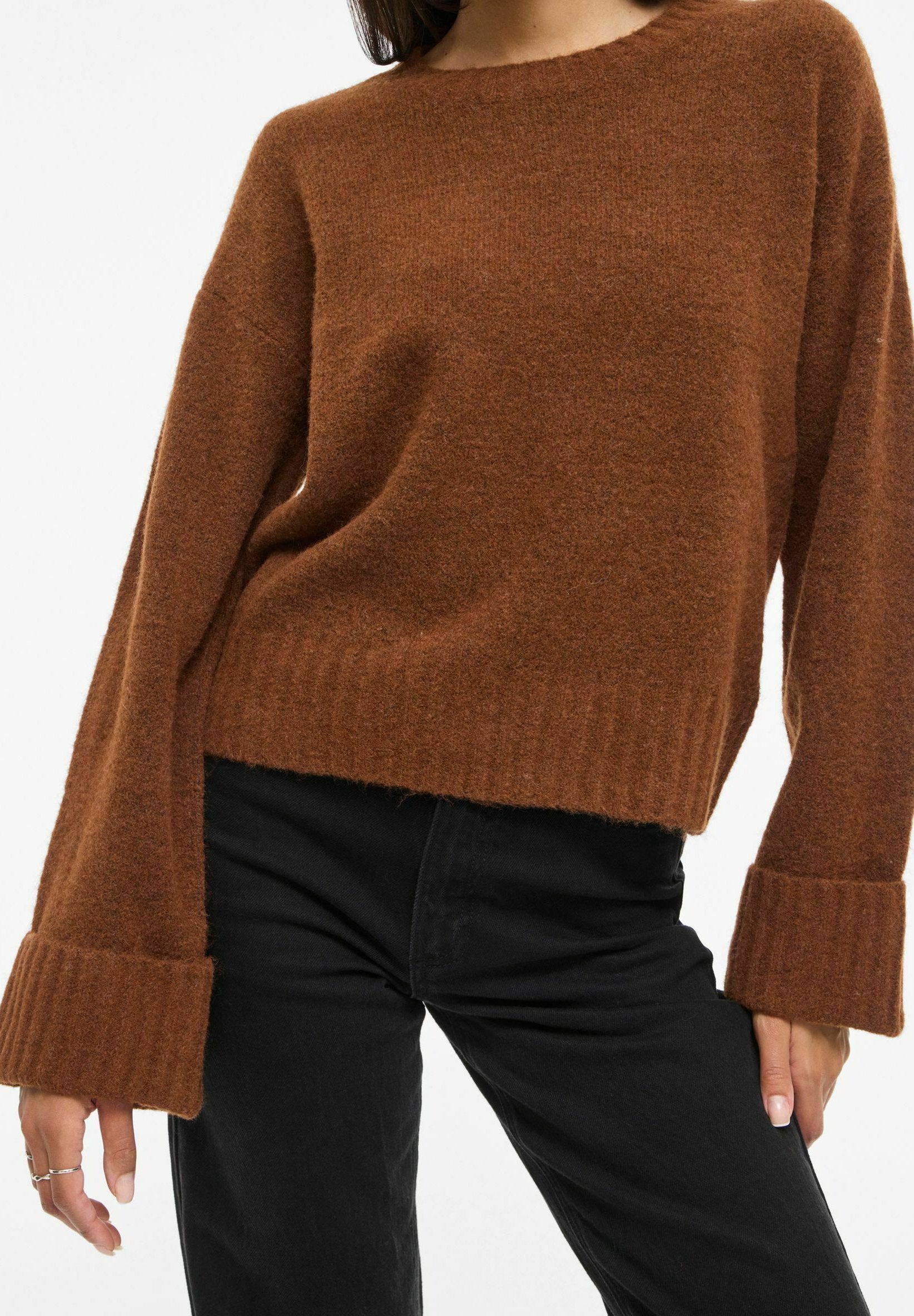 VILA Knitted VILUNA Round neck