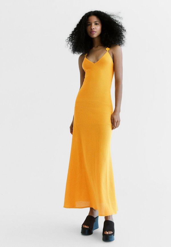 Bershka Maxi dress - yellow