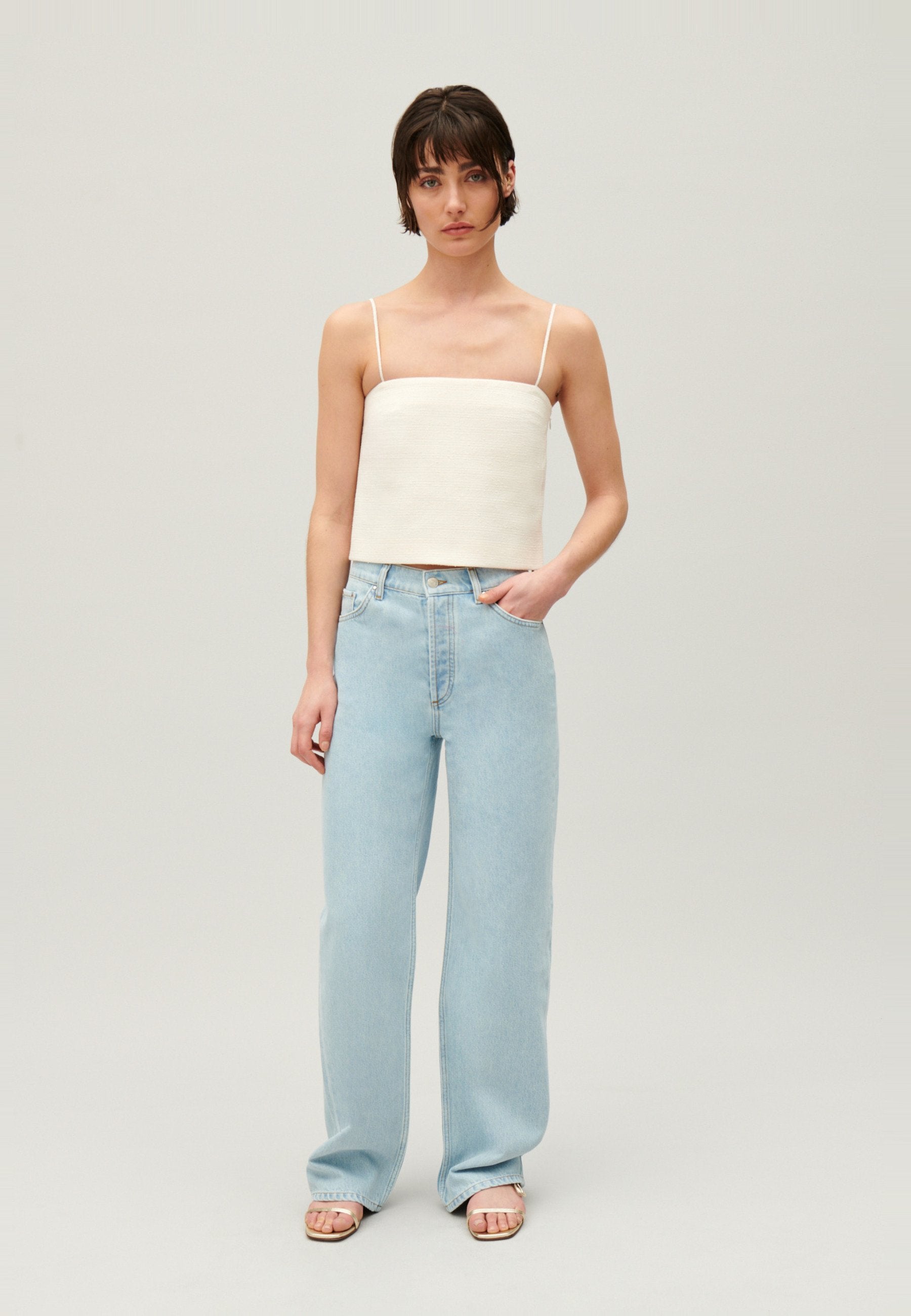 Claudie Pierlot TOP COURT TWEED