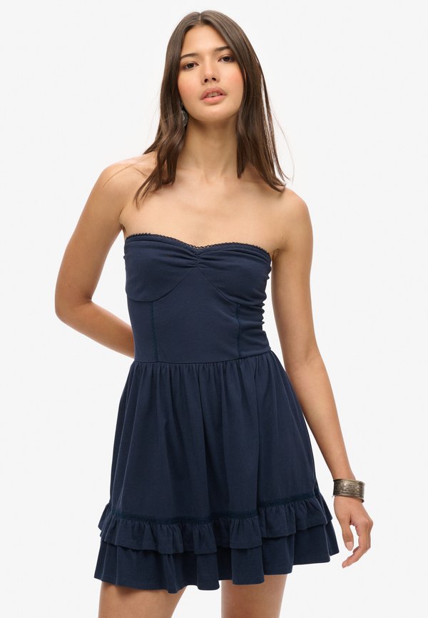 Superdry & Co 50S BANDEAU MINI  - Day dress - richest navy