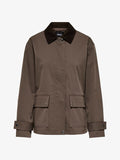ONLY ONLEVELYN - Short coat - chocolate martini