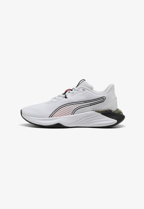 Puma PWR HYBRID TR WNS LEAGUE - Trainers - white-rosy outlook- black