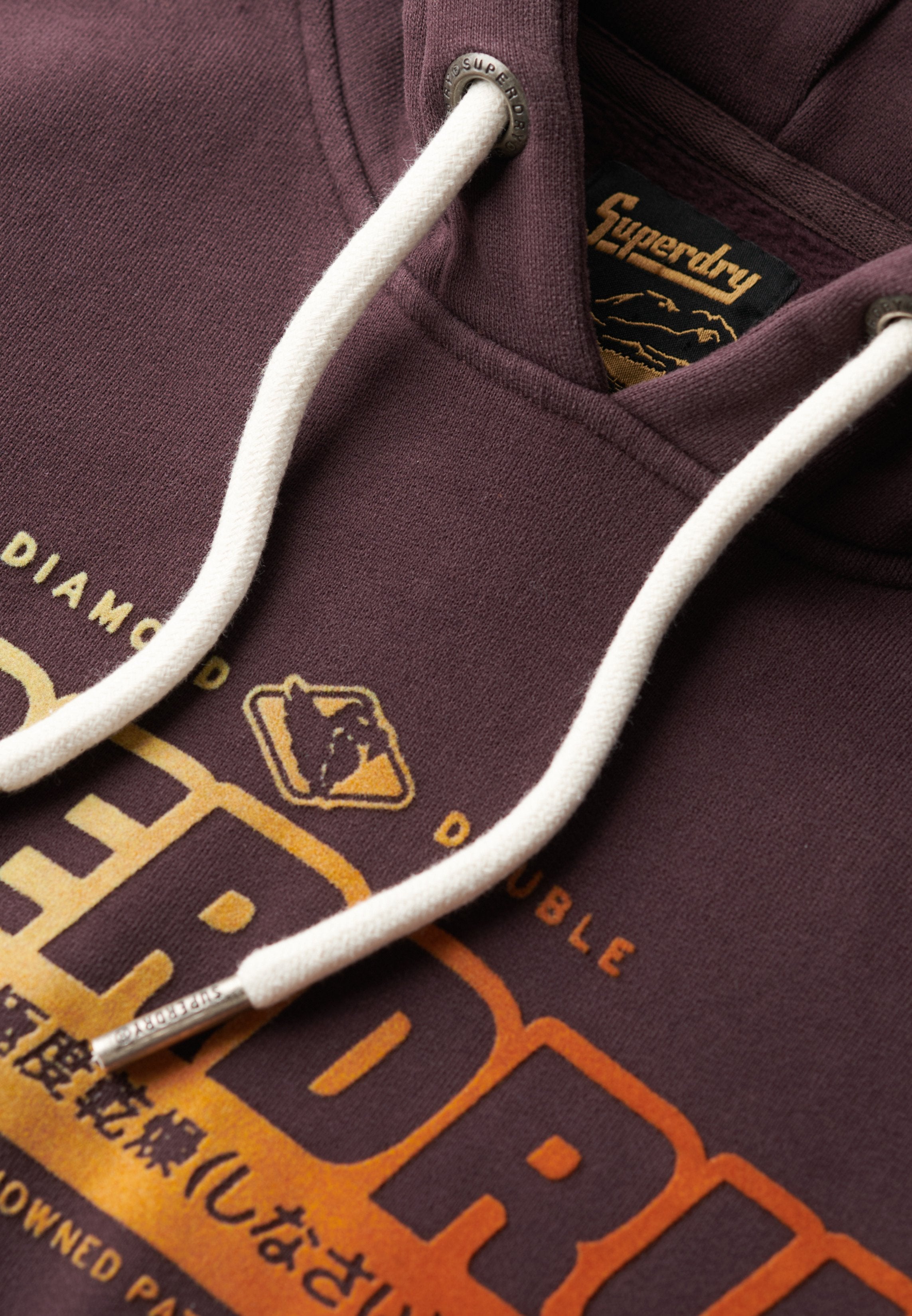 Superdry & Co FLOCKED FADE GRAPHIC