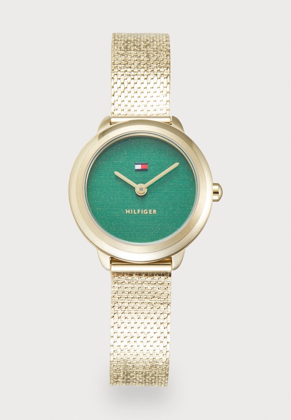 Tommy Hilfiger DEMI - Watch - gold-coloured/green