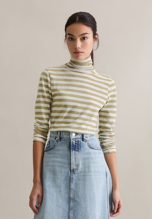 Marc O'Polo DENIM TURTLENECK STRIPES