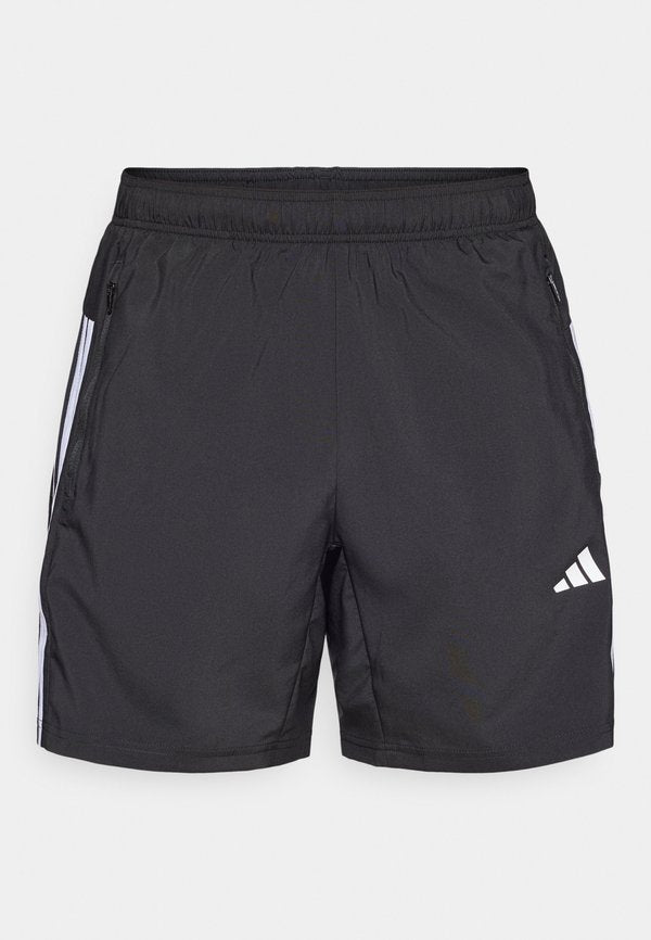 adidas Performance WORKOUT ESSENTIALS BASE 3 STRIPES - Sports shorts - black/white