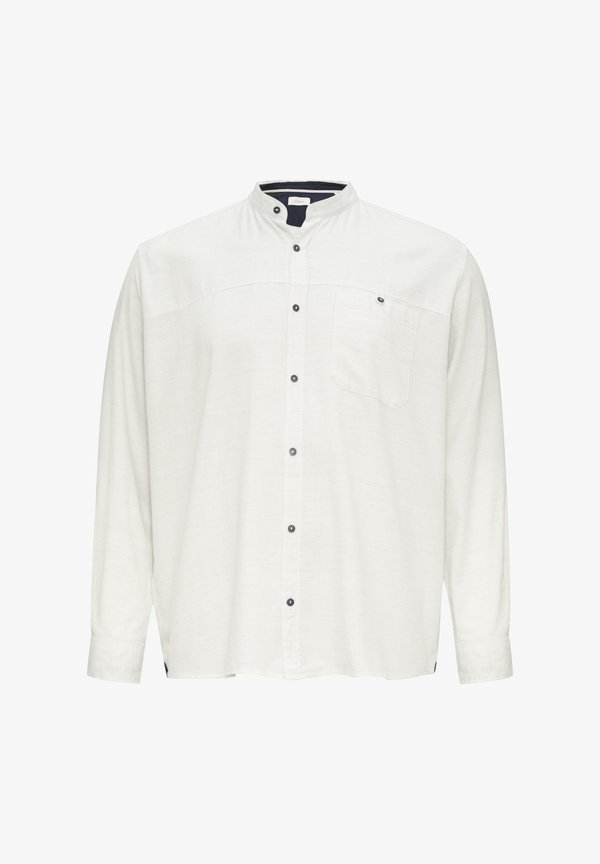 s.Oliver MIT STEHKRAGEN - Shirt - weiß