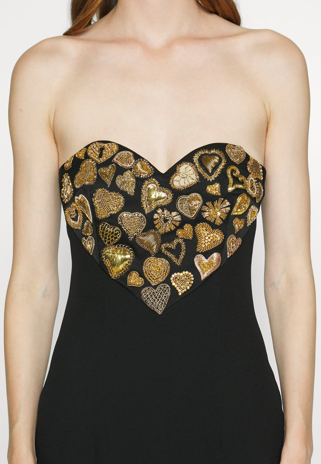 MOSCHINO EMBELLISHED HEARTS
