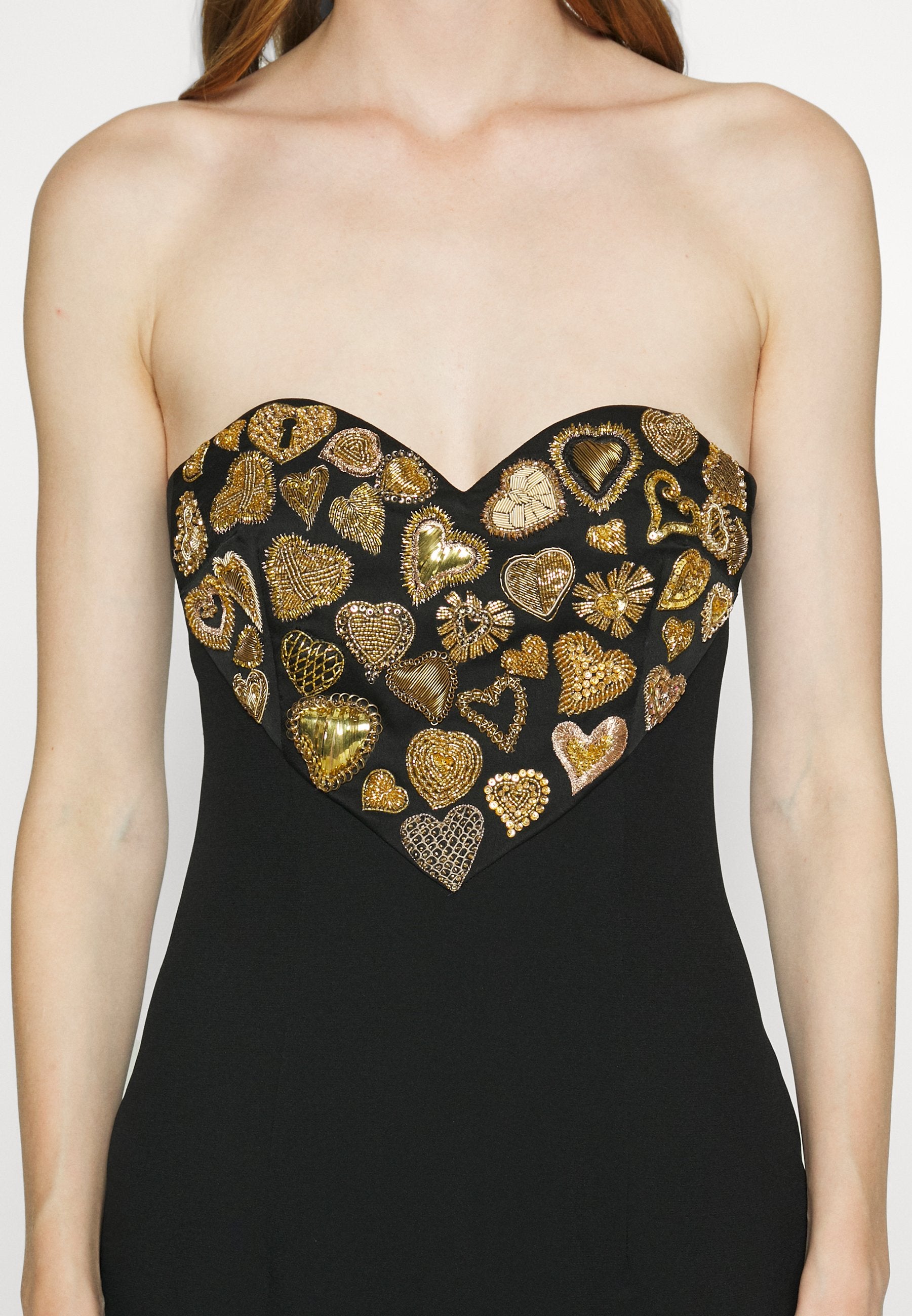 MOSCHINO EMBELLISHED HEARTS