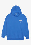 YOURTURN UNISEX OVERSIZED FIT DISTORTED PRINT HOODIE