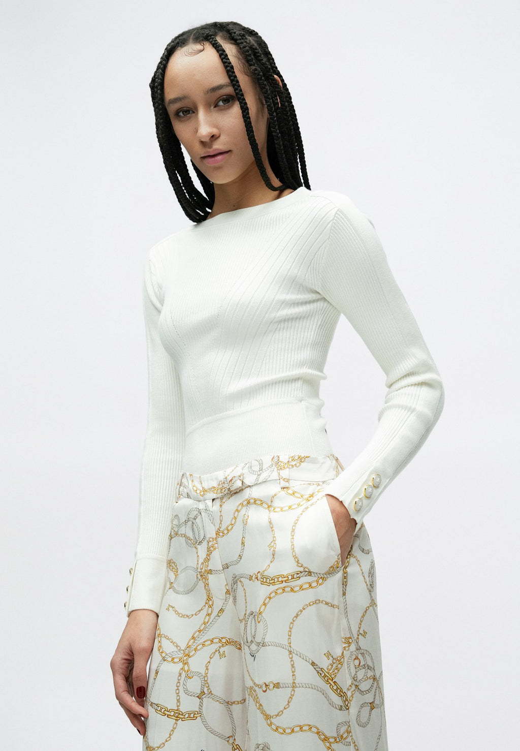 MARCIANO BY GUESS AMANDA STRAIGHT PANT