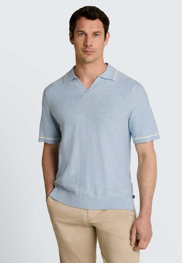TOM TAILOR Polo shirt - light blue grey