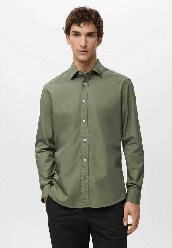 Mango Formal shirt - khaki