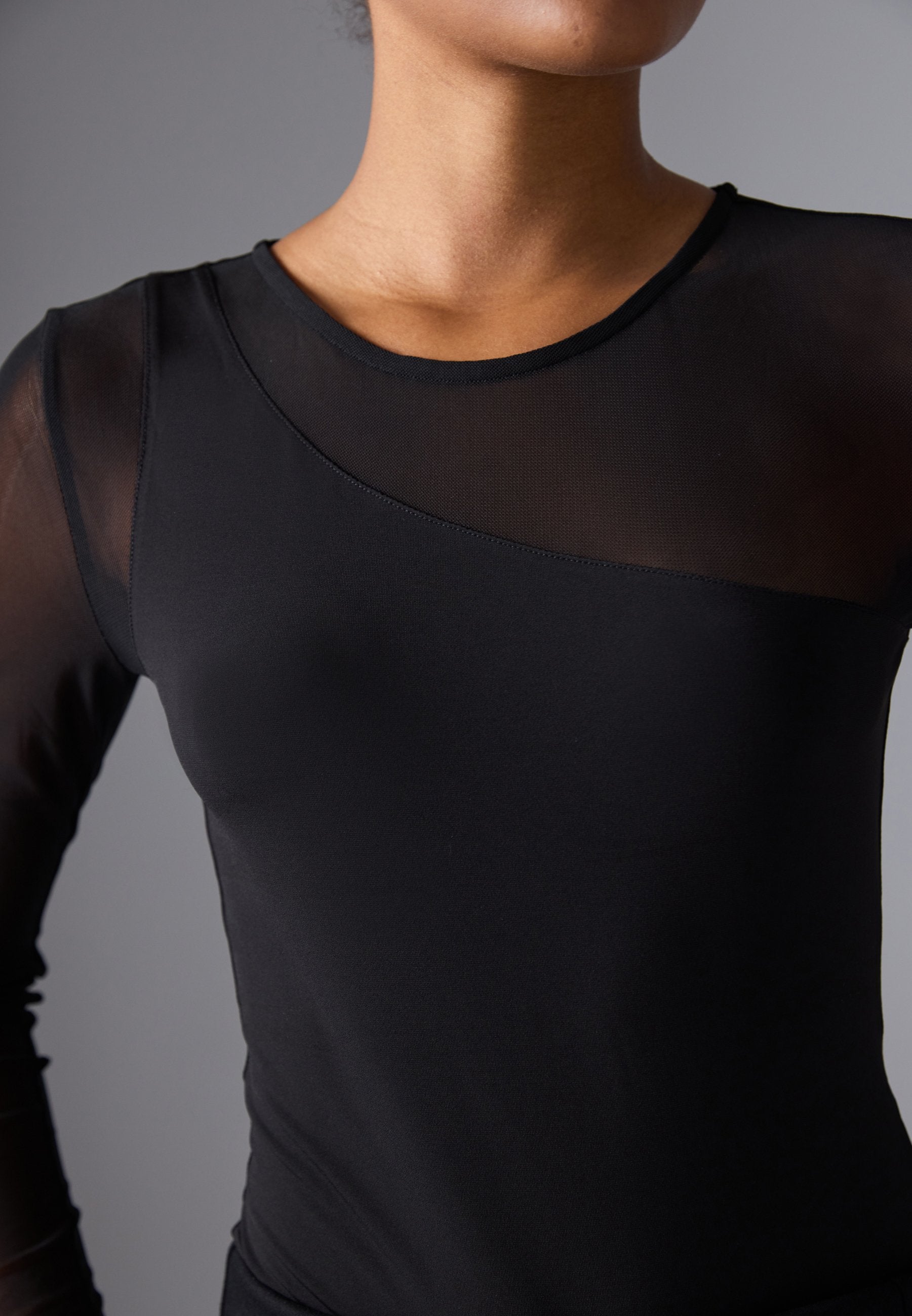 Even&Odd BODYSUIT WITH MESH SLEEVES