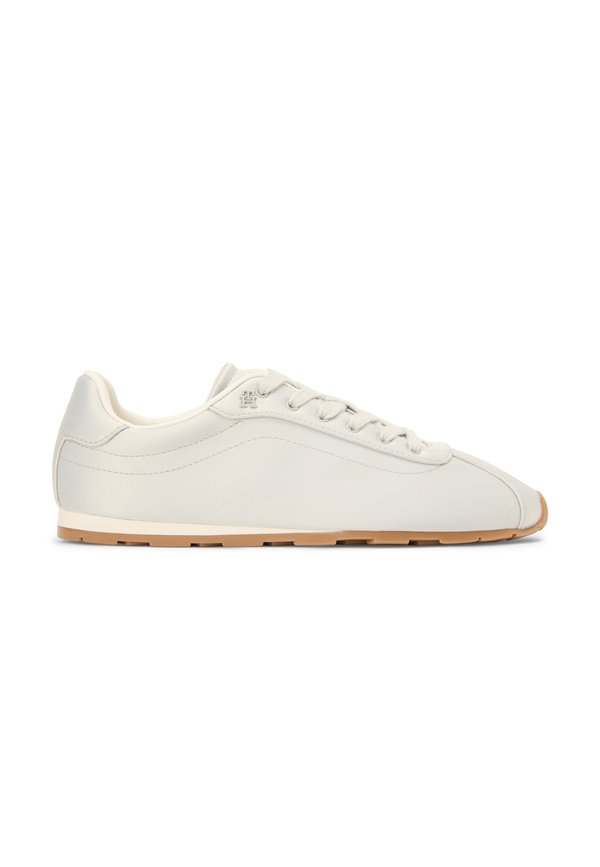 Tommy Hilfiger TH MONOGRAM SATIN TRAINERS