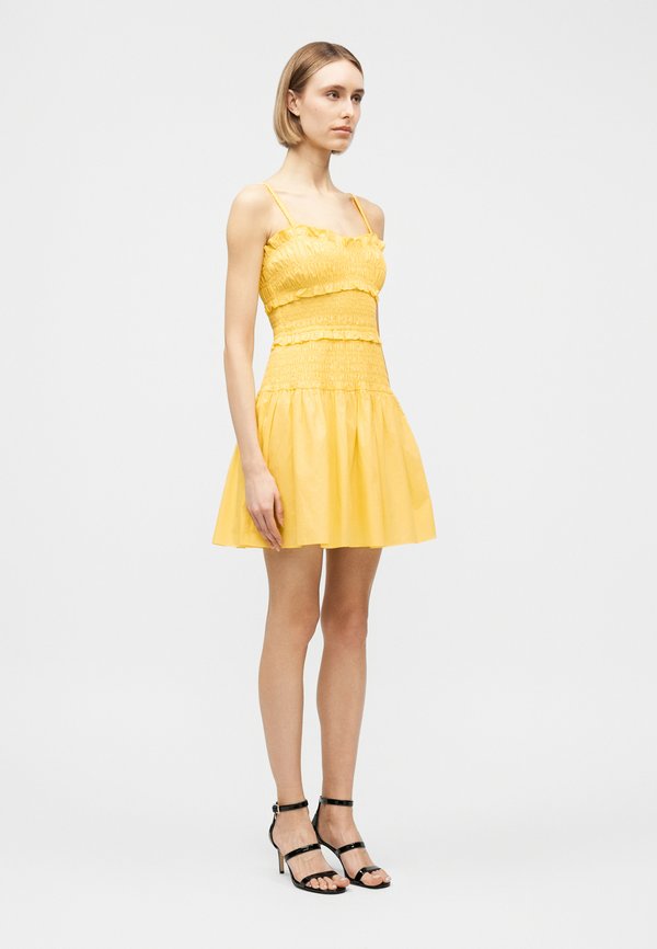 MICHAEL Michael Kors SMOCKED MINI DRESS