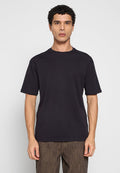 NO EXCESS CREWNECK SOLID HEAVY INTERLOCK
