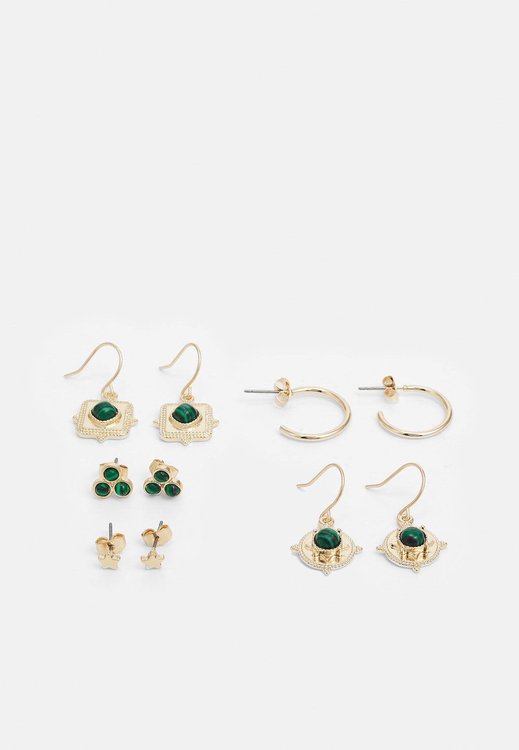 Pieces PCMARLEY EARRINGS 5 PACK