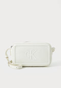 Calvin Klein BOLD  - Cross body bag - white