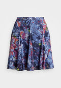 Lauren Ralph Lauren Print Crinkle Georgette Miniskirt