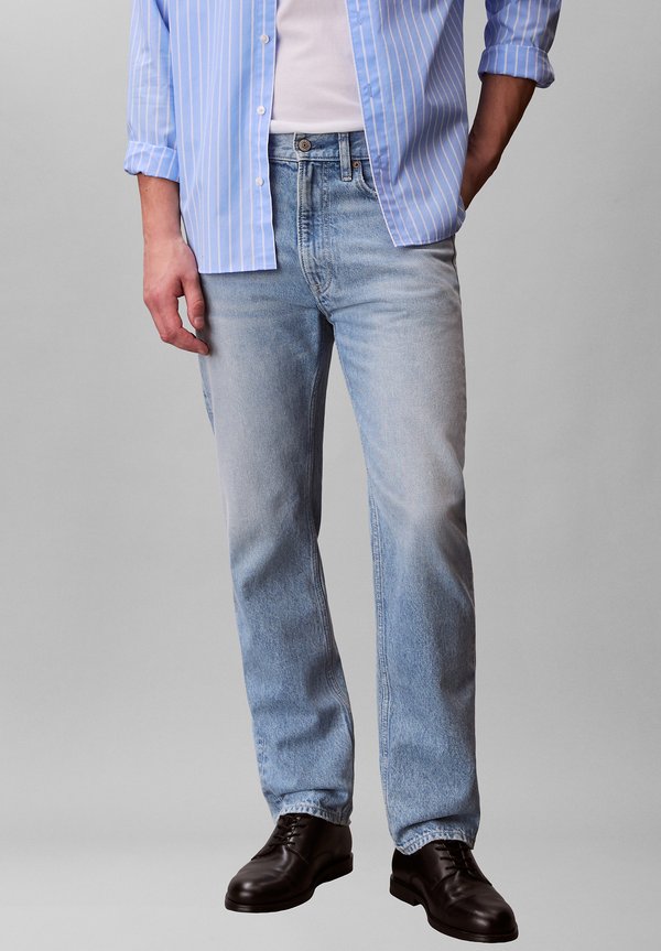 Calvin Klein Jeans STANDARD - Straight leg jeans - ck aquatic