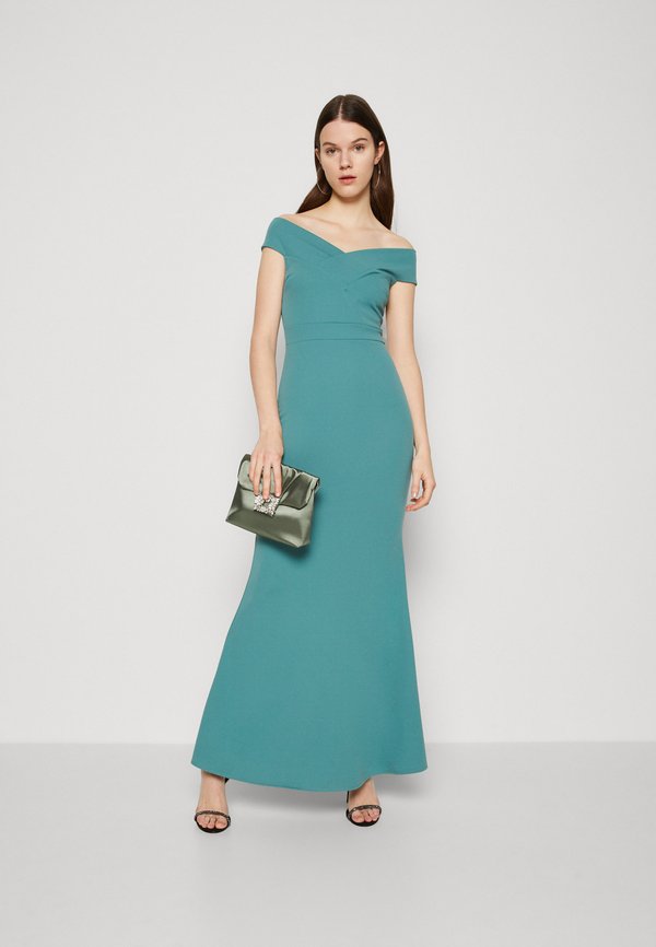 WAL G. MYLO CONTRAST MAXI DRESS