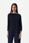 Anna Field COWL BACK WITH THREE QUARTER SLEEVE