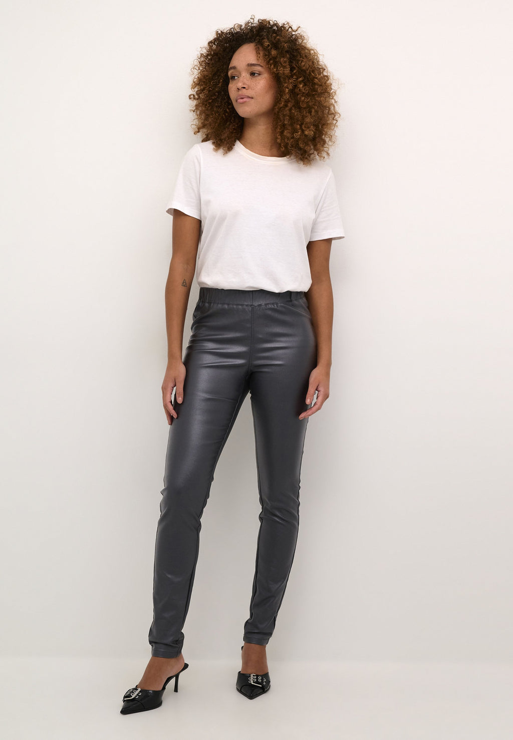 Kaffe KAADA COATED JEGGINGS