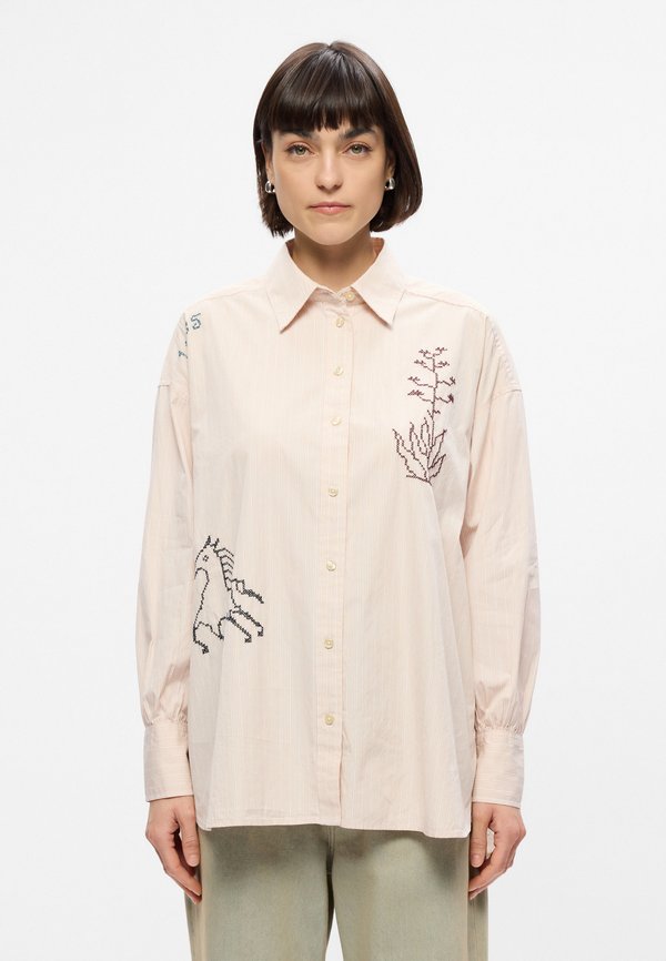 Scotch & Soda EMBROIDERY GIRLFRIEND SHIRT