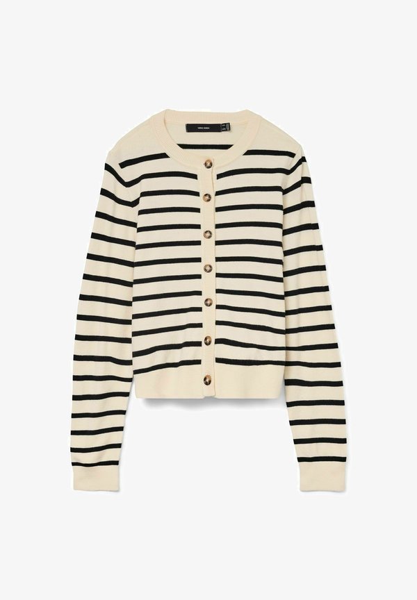 Vero Moda Knitted VMSABA Knit - Cardigan - birch