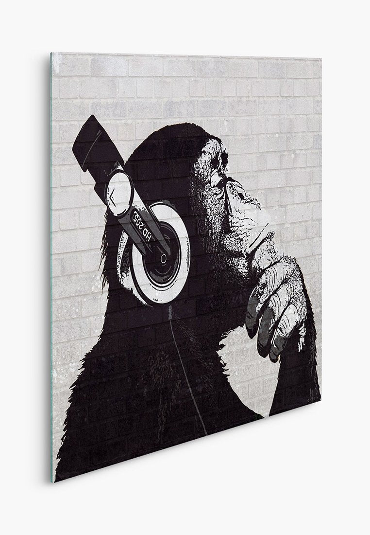 Orange Wallz HEADPHONE CHIMP