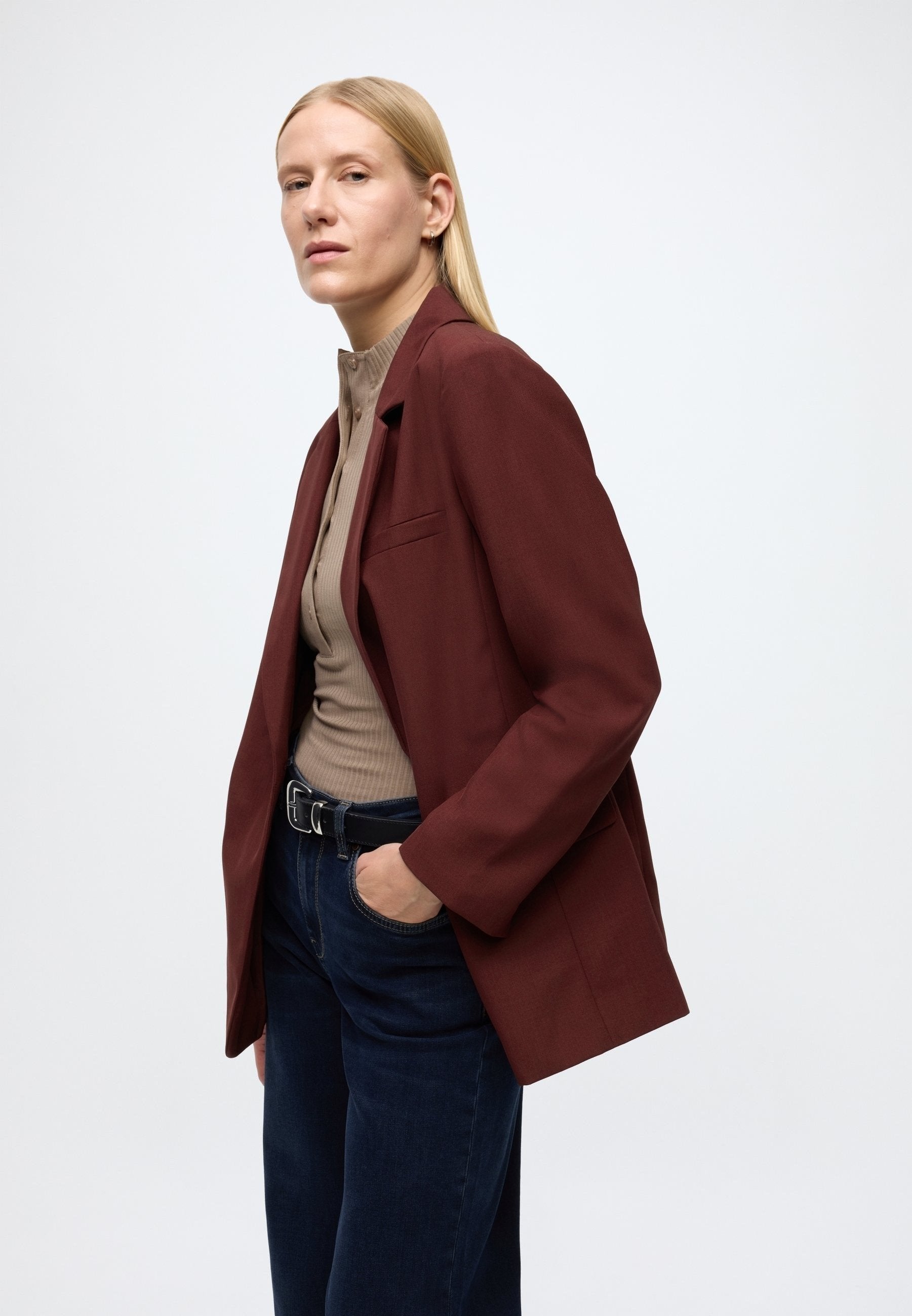 Anna Field TANK WITH BUTTONS