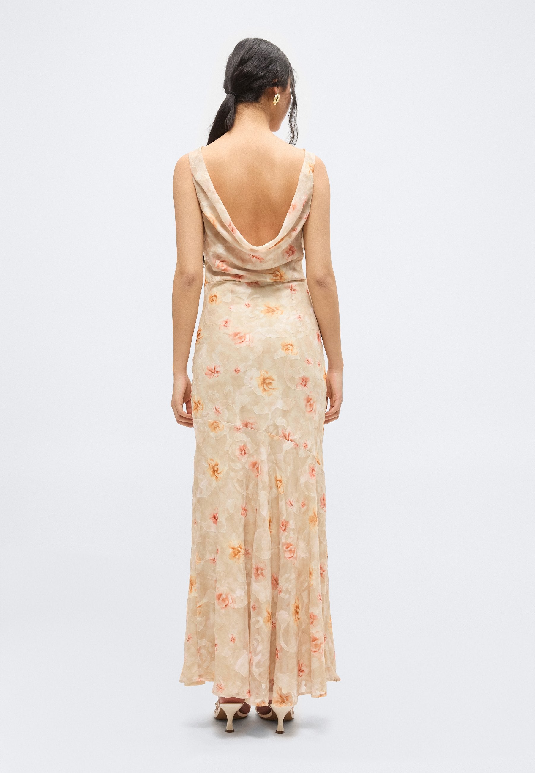 Gina Tricot DRAPED BACK DRESS