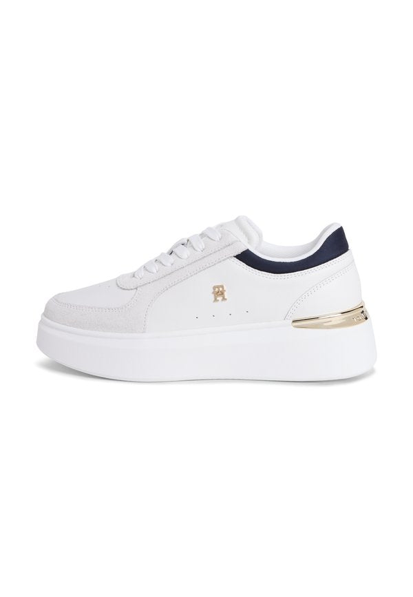 Tommy Hilfiger SATIN CUFF PLATFORM TRAINERS