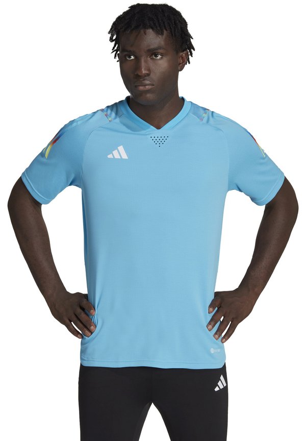 adidas Performance FUSSBALL TIRO WORLD CUP - Sports T-shirt - blau
