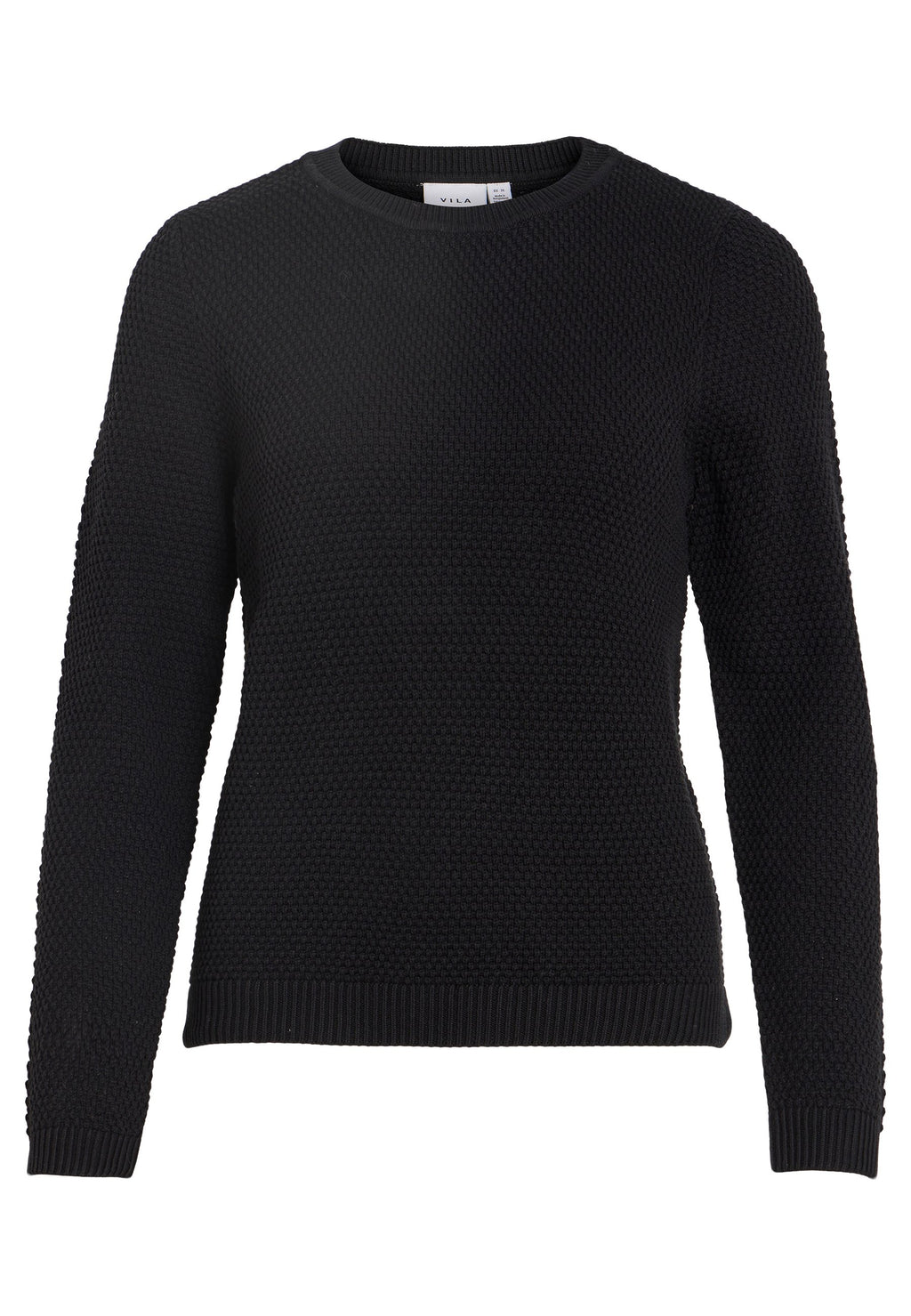 VILA VIDALO O-NECK L/S KNIT TOP- NOOS